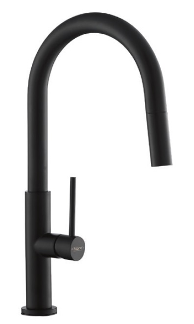 RUBINE Kitchen Sink Tap - INOX 7743PS-BK